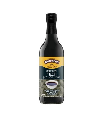רוטב סויה תמרי אורגני ללא גלוטן NutraZen 250 גרם