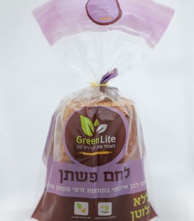 לחם פשתן ללא גלוטן "גרין לייט"