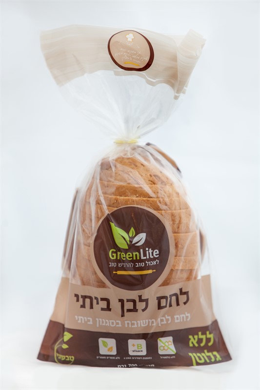 לחם ביתי פרוס ללא גלוטן "גרין לייט"
