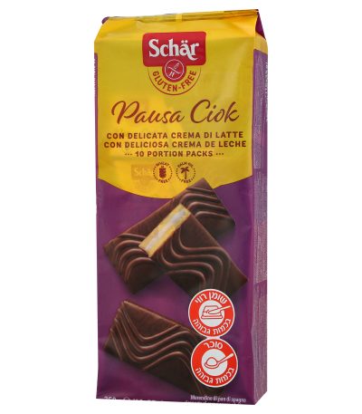 מארז עוגה אישית בטעם שוקולד schar 350 גרם