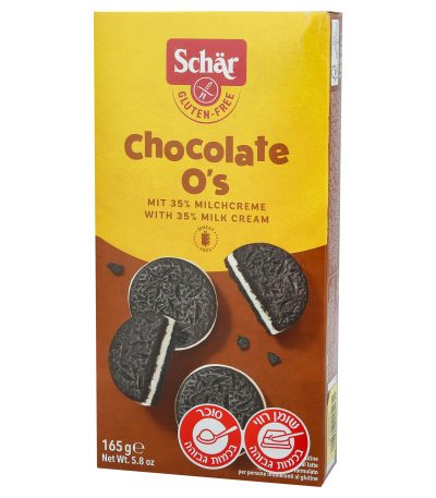 עוגיות אוריאו ללא גלוטן schar 165 גרם