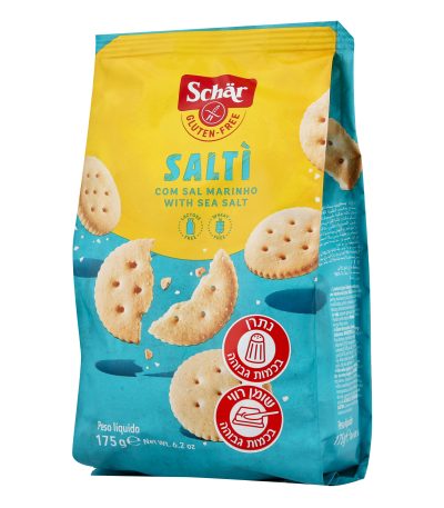 קרקר עגול ללא גלוטן schar 175 גרם