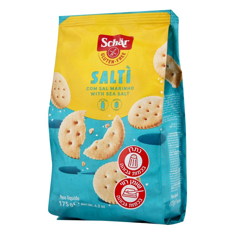 קרקר עגול ללא גלוטן schar 175 גרם