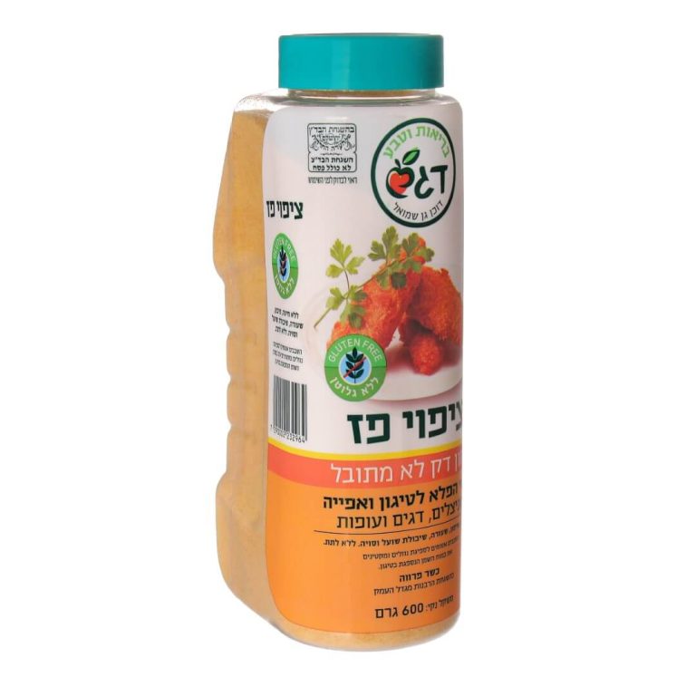 ציפוי פז טחון דק ללא גלוטן דגש