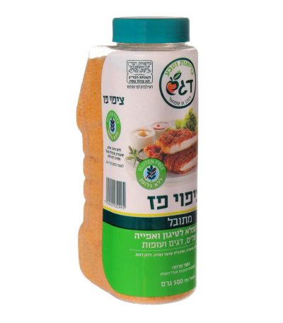 ציפוי פז מתובל ללא גלוטן דגש