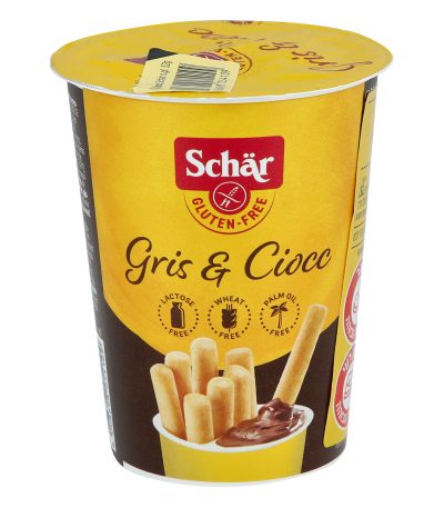 מיני שוקו גריס ללא גלוטן schar 52 גרם