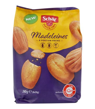 מדלן עוגה אישית ללא גלוטן schar 240 גרם