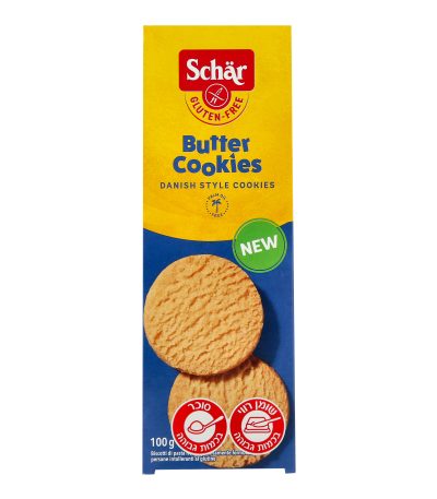 עוגיות חמאה ללא גלוטן schar 100 גרם