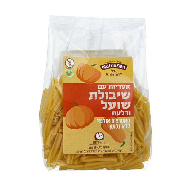 אטריות שיבולת שועל ודלעת אורגני ללא גלוטן NutraZen 250 גרם
