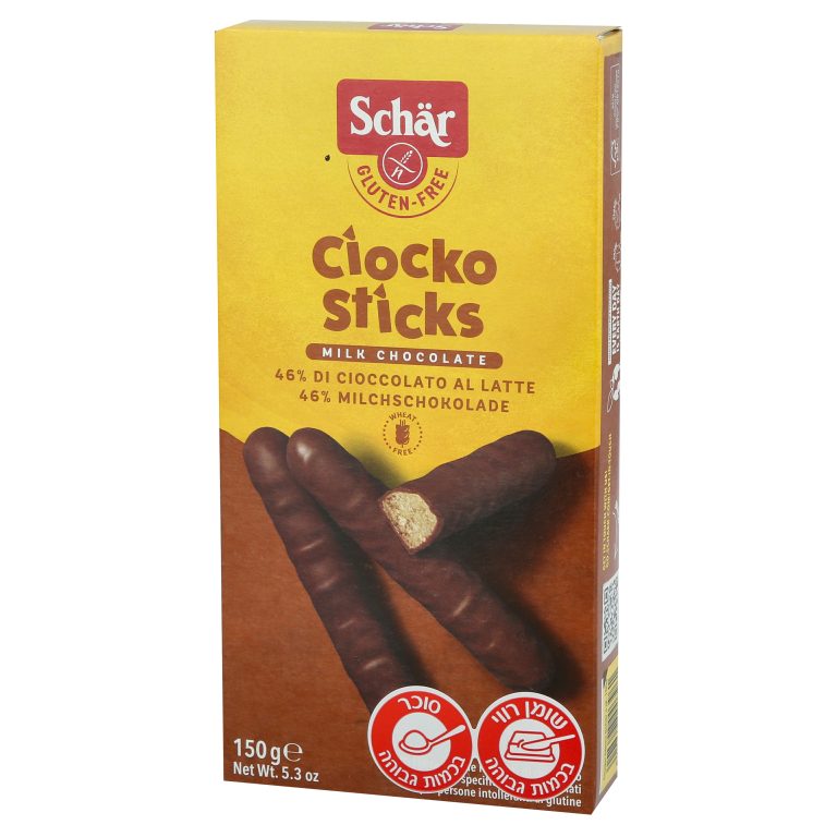 שוקו סטיקס schar 150 גרם