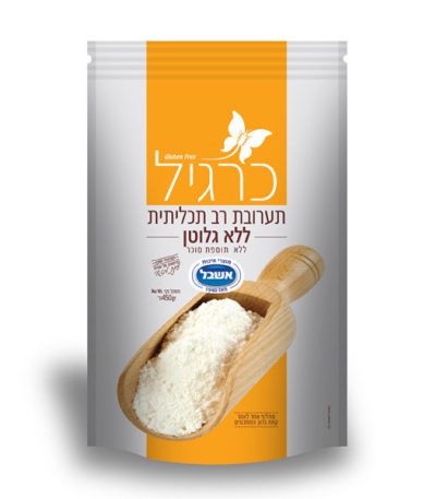 כרגיל תערובת רב תכליתית ללא גלוטן 450 גרם