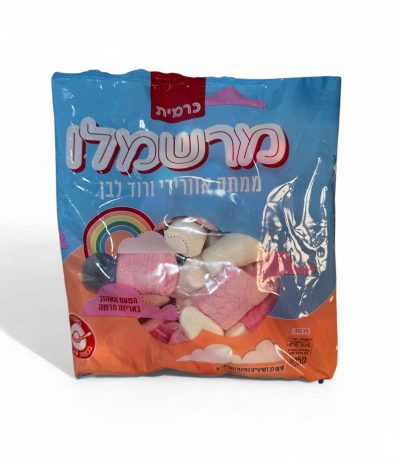 כרמית מרשמלו ורוד לבן ללא גלוטן 150 גרם