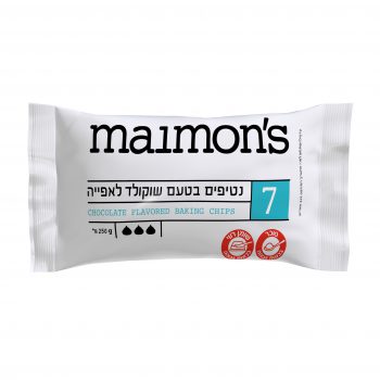נטיפי שוקולד צימקאו מימונס ללא גלוטן 250 גרם