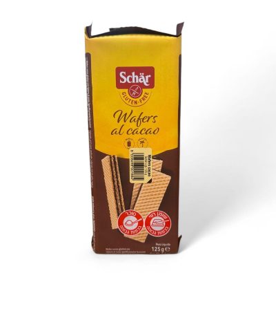 וופל בטעם שוקולד ללא גלוטן schar 125 גרם
