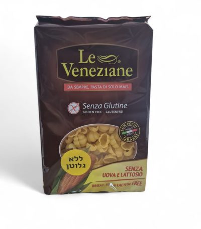 פסטה צדפים ללא גלוטן Le Veneziane 250 גרם